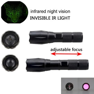 RECON GS2 T6 Range of LED Specialist Flashlights- Green, Blue, White, Blue & Infra Red
