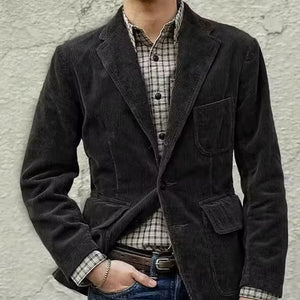 Vintage Retro Corduroy English Gentlemen's Jacket