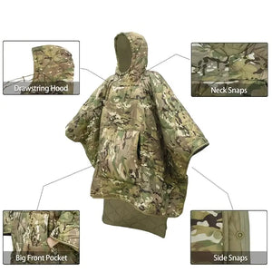 RECON GS2 G3 Quilted Poncho/Blanket