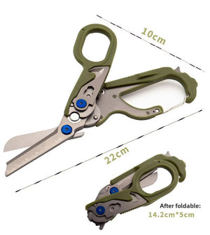 RECON GS2 Reaper 2.0 Emergency Response Shears 10 in 1 Multifunctional "Presentation Model"