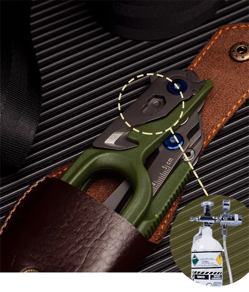 RECON GS2 Reaper 2.0 Emergency Response Shears 10 in 1 Multifunctional "Presentation Model"
