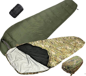 RECON GS2 Recon6 3 season sleeping bag plus AMCU XL Bivvi Bag combo