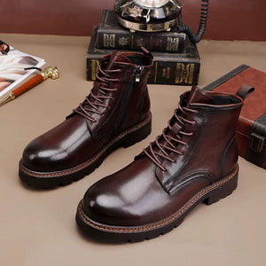 RECON GS2 Vintage style chukka Boots with side zip