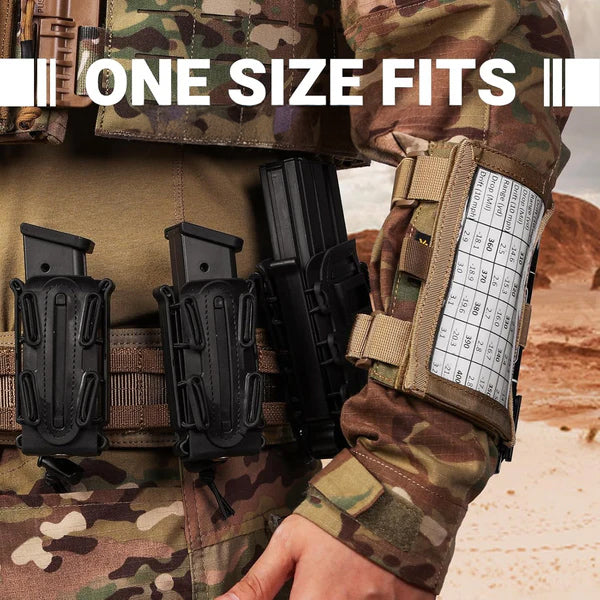 RECON GS2 Tactical Wrist Map, Nav, Note DOPE Pouch