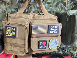 RECON GS2 Tactical Baby Gear All-in-One 2.0 MOLLE Diaper Bag "The Bambino"