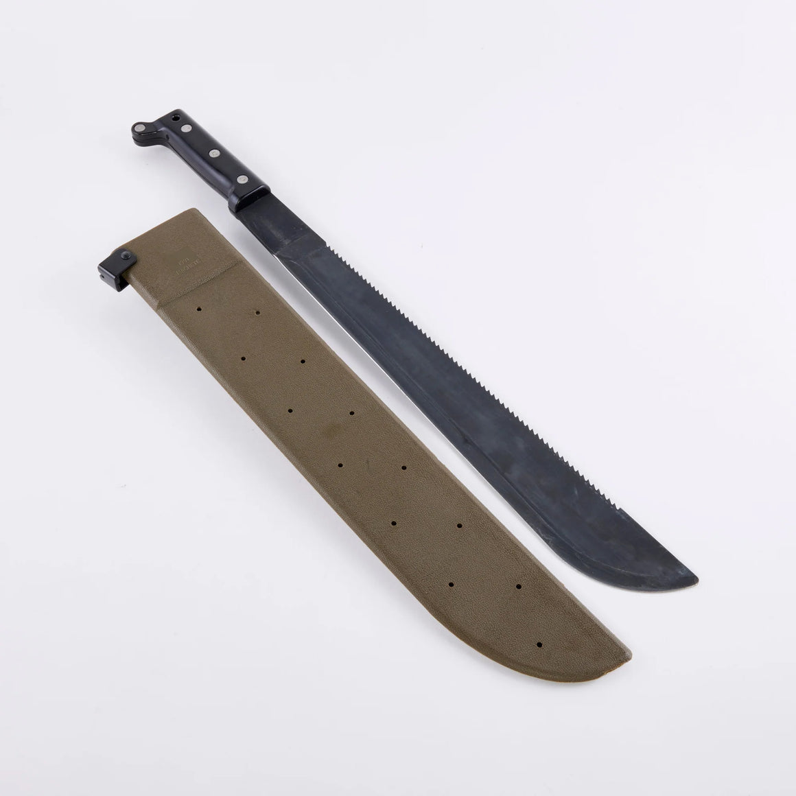 MACHETE 18" US ARMY STYLE WITH SAW BACK & ABS SHEATH