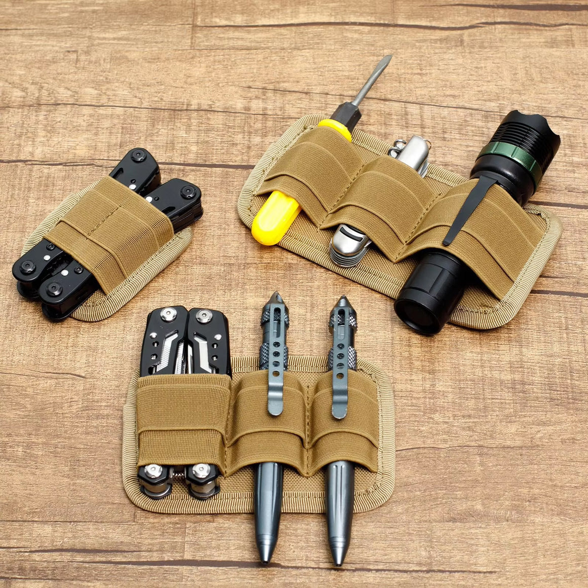 RECON GS2 3 Piece EDC Tactical Organizer Set