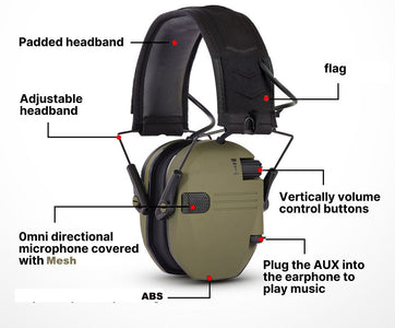 RECON GS2 H65B Electronic Noise Reduction Headset