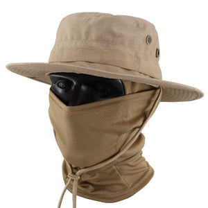 RECON GS2 Tactical Bucket Hat UPF50+  with M - cool  pro Fabric Balaclava