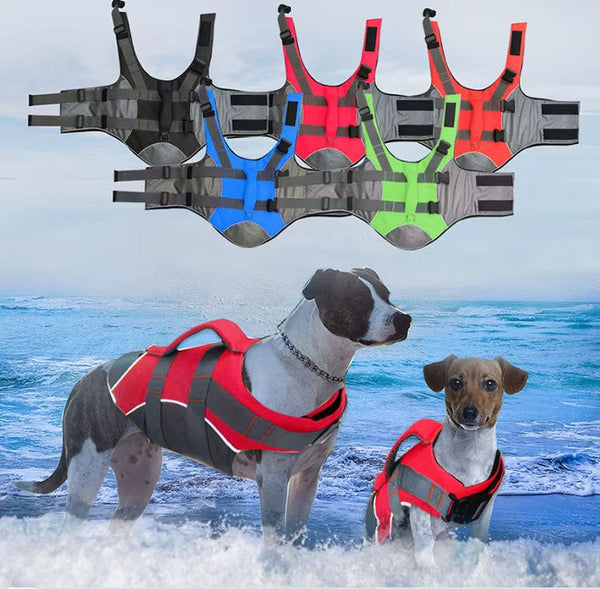 RECON GS2 K9 Dog Floatation Buoyancy Vest - Chest- Body Harness - Kit ...