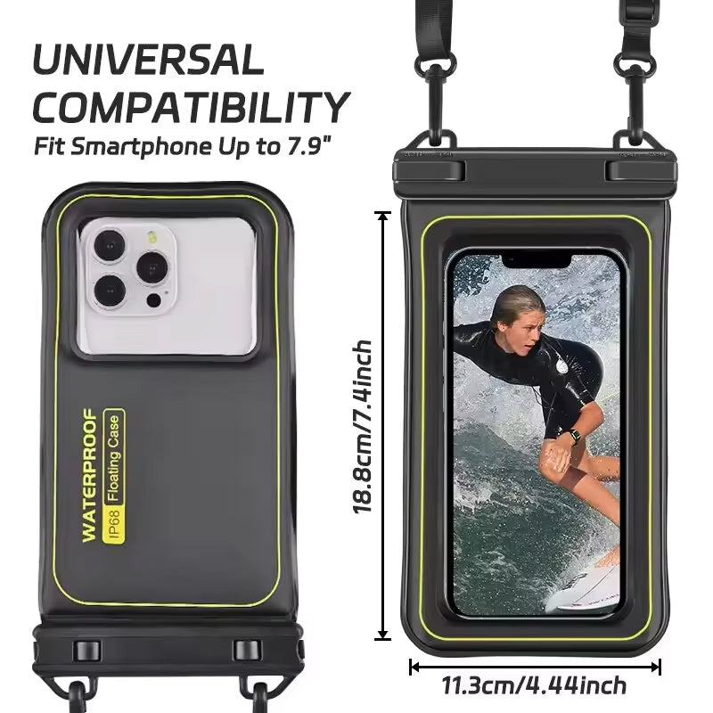 RECON GS2  Varuna Waterproof Cell Phone Holder with Neck Lanyard
