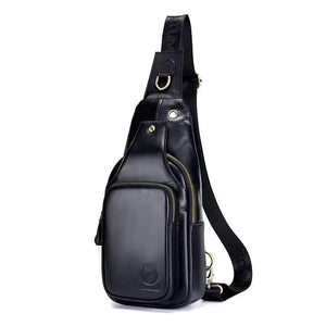 Vintage Retro Leather Crossbody 6L Multifunctional Bag