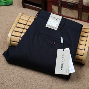 Vintage English Retro Chino casual straight leg pants