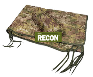 RECON GS2U Genuine WOOBIE 3-1 Thermal Insulated survival Jungle Blanket Multi Cam
