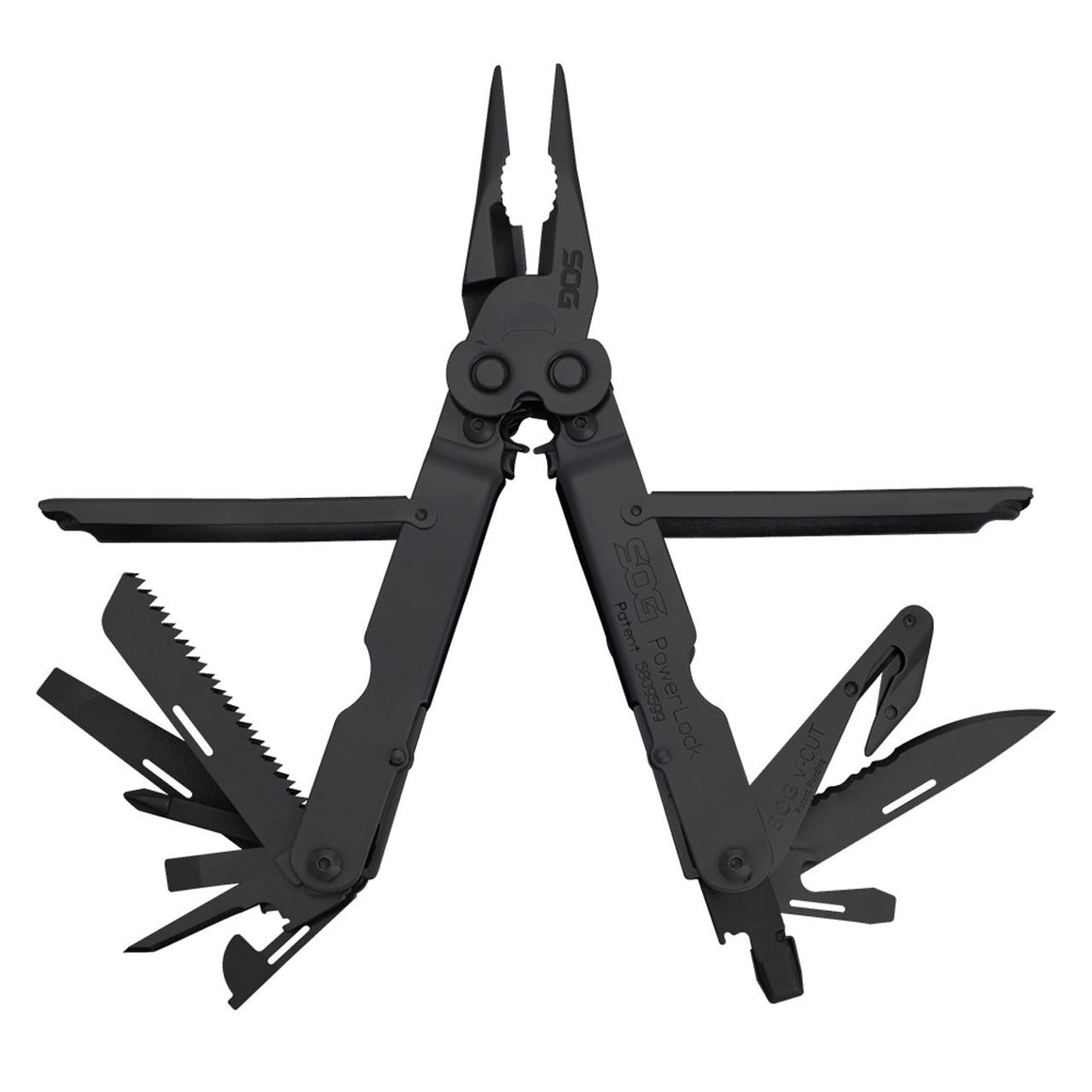 SOG PowerLock EOD W/V-Cutter Black Oxide Nylon Multi-tool B63N-CP