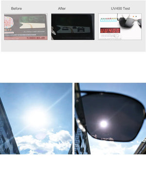RECON GS2  Classic Aviator Polarized Lens UV400 Sunglasses