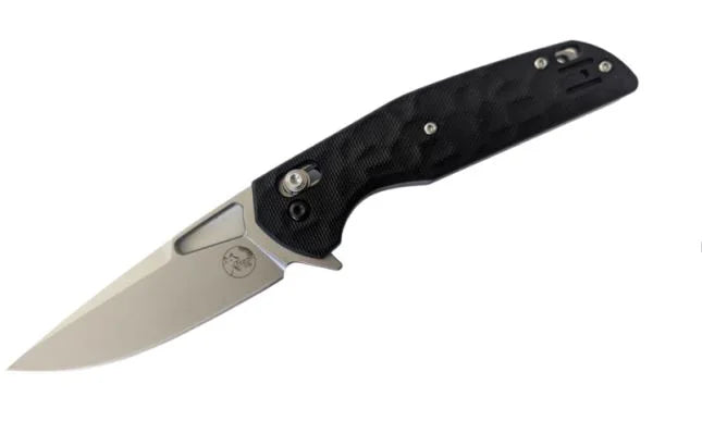 Tassie Tiger Black Axis Lock Folding Pocket Knife