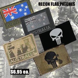 Recon Thin Line Australian Service Flag Patches