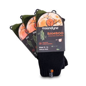 RX Premium Bamboo with Odour Control Socks 3 PACK