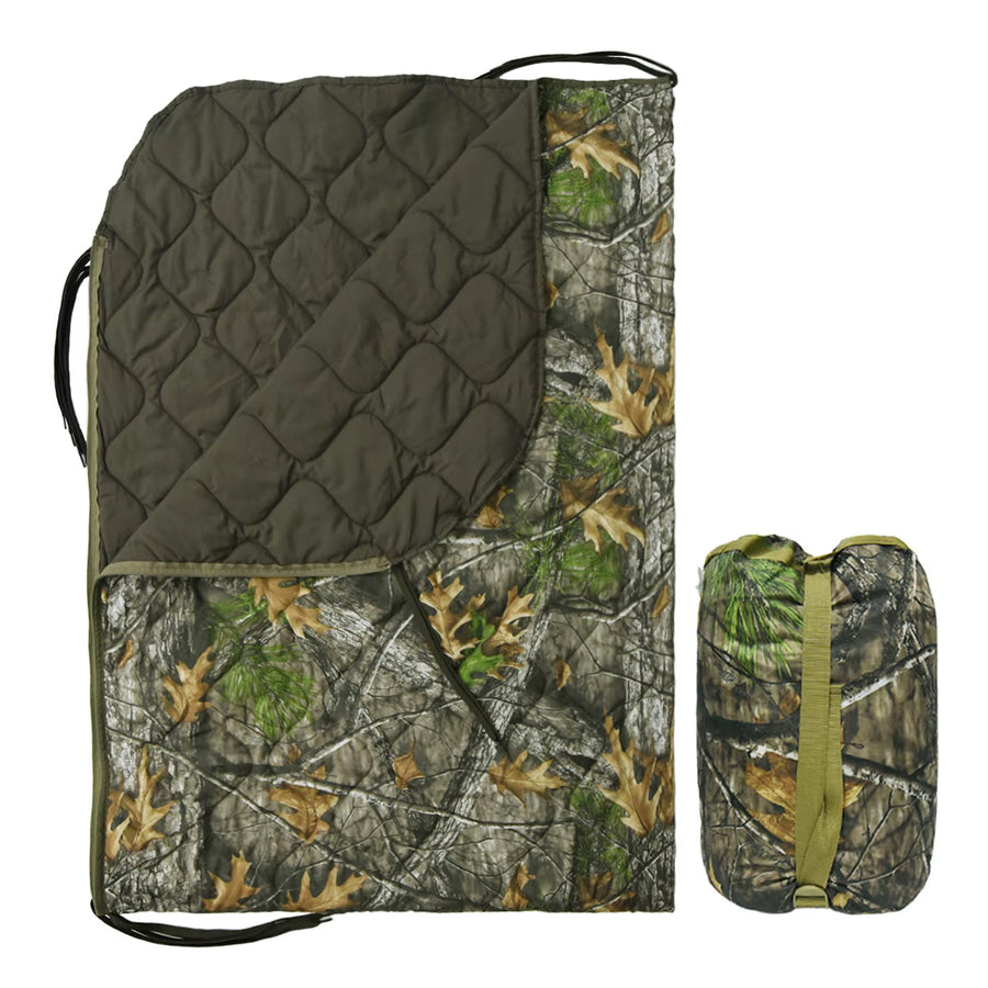 RECON GS2  XL Tactical Outdoor Quilted Blanket /Sleeping bag Zipped