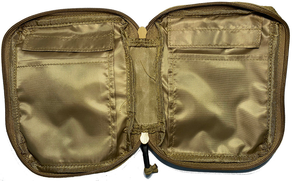 RECON Brit Zip Side Opening Note Book Cover