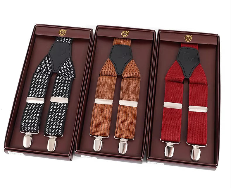RECON GS2 The "Stockbroker" Vintage retro style unisex wide luxury braces