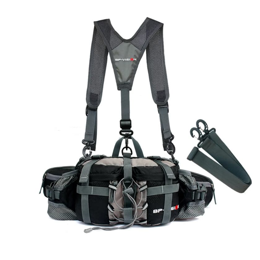 Recon Outdoor Pursuits Military Style Waist Belt Gear Bag with Y Harness