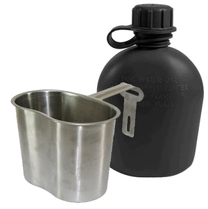 Original Australian Army canteen stainless steel cup folding handle military issued with canteen cup or without