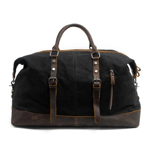 RECON GS2S Weekender waxed canvas/leather Large military style duffle bag