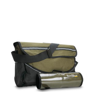 RX HD 340mm x 270mm x 120mm Crib Canvas Tool Bag With Compact Tool Roll