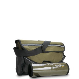RX HD 340mm x 270mm x 120mm Crib Canvas Tool Bag With Compact Tool Roll