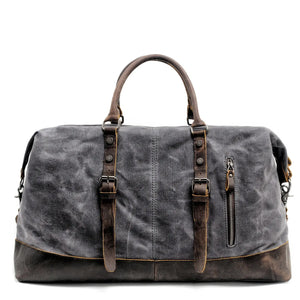RECON GS2S Weekender waxed canvas/leather Large military style duffle bag