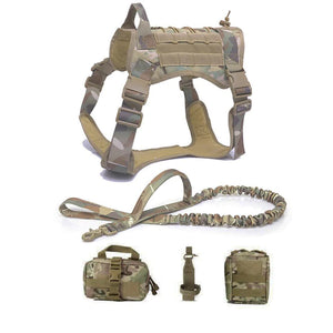 RECON GS2 K9 Tactical Harness 5 Piece Set Set
