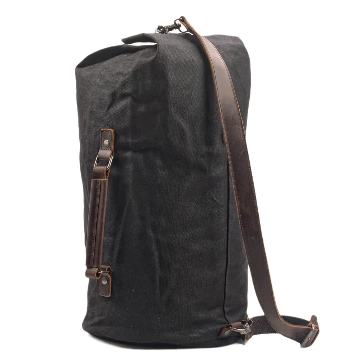 RECON GS2™ PORTER™ Traditional 45L Waxed Canvas & Top-Grain Cowhide Duffle Bag