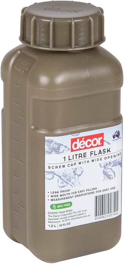 RECON Decor 1 Litre Flask,Olive Green