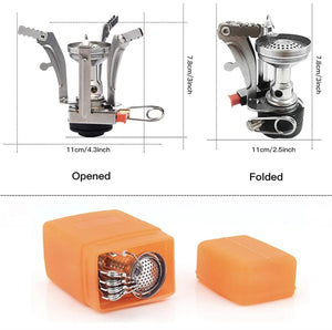 RECON GS2 SOLO Portable Foldable Gas Micro Camp Stove Burner