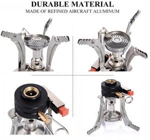 RECON GS2S SOLO Portable Foldable Gas Micro Camp Stove Burner