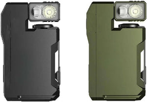 RECON GS2 TacMate Rechargeable EDC 400 Lumens Rotating head compact pocket LED flashlight