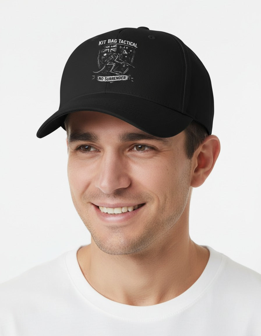 Recon Kit Bag Cotton Twill Cap with "No Surrender " motif