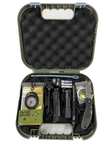 11 Piece Thriver survivor Kit including Glock Pistol Case