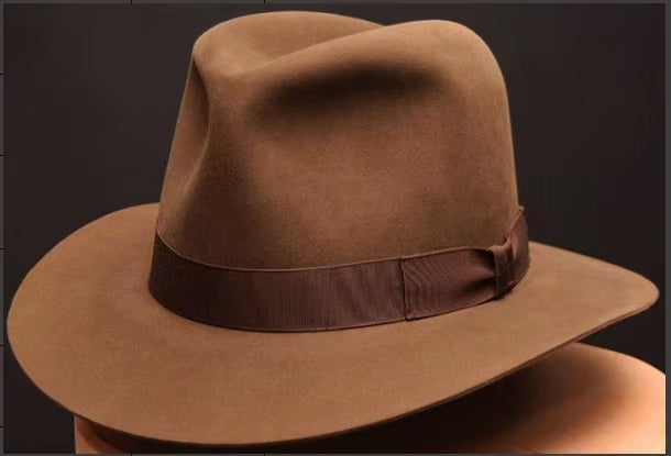 Pure Milano Wool Luxury unisex Fedora Hat