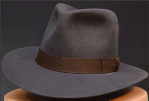 Pure Milano Wool Luxury unisex Fedora Hat