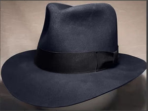 Pure Milano Wool Luxury unisex Fedora Hat