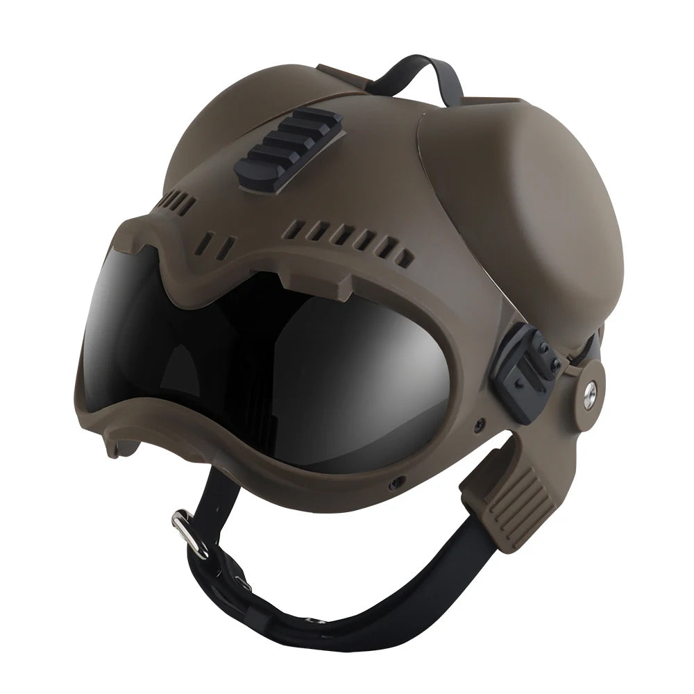 tactical dog helmet and goggles RECON GS2 K9 EnForcer Tactical Dog Helmet