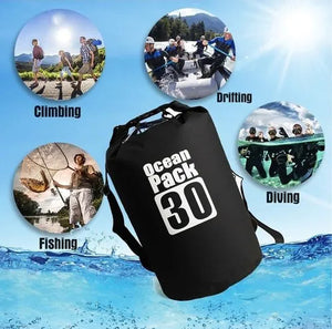 RECON GS2U Waterproof Heavy Duty Marine ply Dry Bag set set of (4)  10,15,20 and 30L or Buy Separately