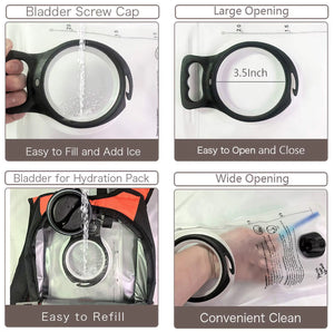 RECON GS2 2L Anti bacterial Food Grade Hydration Bladder complete set