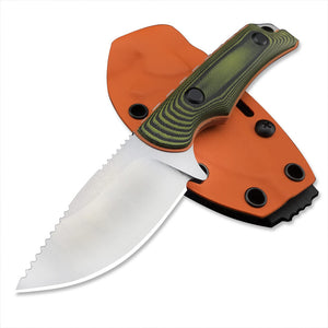 RECON GS2U Fixed Blade EDC Hunting EDC Knife with Kydex Tactical Sheath