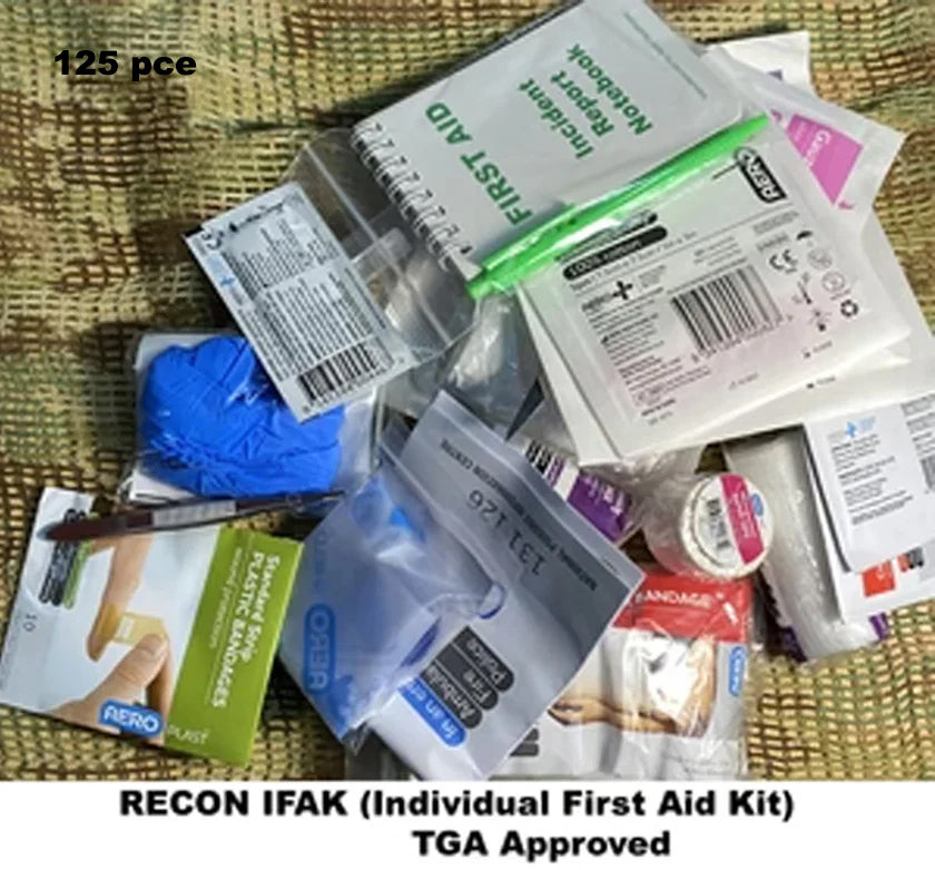 Recon IFAK (Individual First Aid Kit ) 125 Piece TGA approved