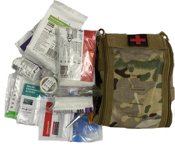 Recon IFAK (Individual First Aid Kit ) 35 Piece TGA approved including IFAK MOLLE Pouch