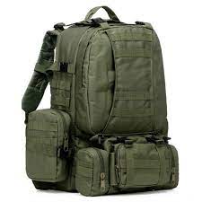 RECON GS2 MOLLE 600D Tactical  R72  3-day Assault Pack with 3 x Detachable Pouches